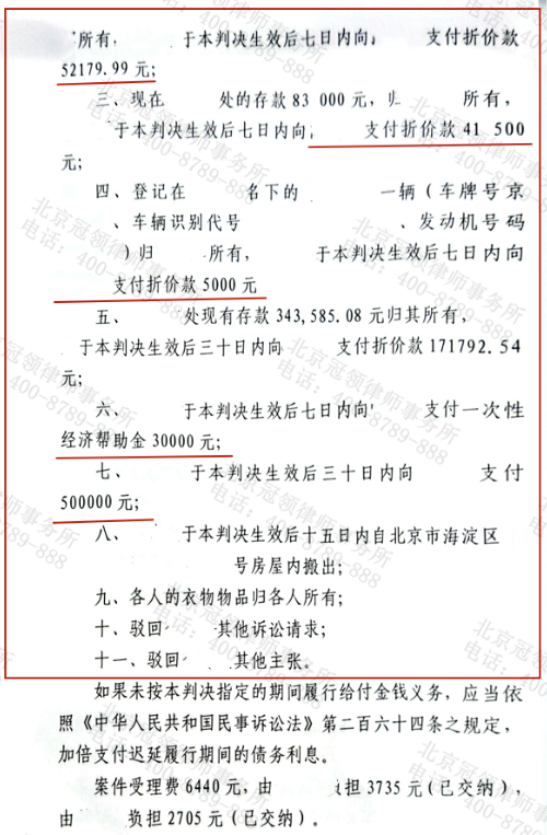 女方34年持家遭背叛被逐,冠领律师证据攻坚为其争取45.6万余元财产权益-5 女方34年持家遭背叛被逐,冠领律师证据攻坚为其争取45.6万余元财产权益-5